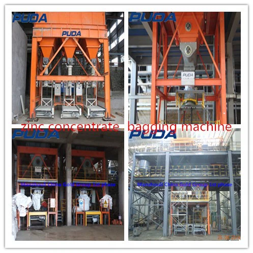 zinc concentrate bagging machine