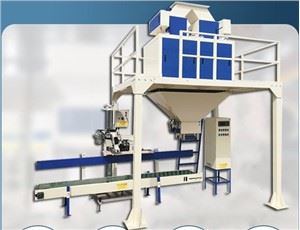 Máquina de embalagem de saco aberto de partículas de milho