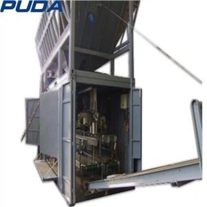 Máquina de embalagem para pesagem de carregamento de doca portuária